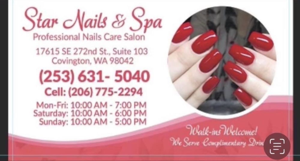 Star Nail Salon Logo