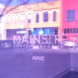 Mainsite Contemporary Art Gallery - Outside window