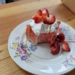 Rosebud Bakery - Grandmother's recipe strawberry cake for 1st anniversary!