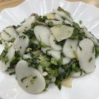 Lao Yu Yuan Dumpling House - 83. Pork &Snow Cabbage RiceCake - Shanghainese Near Me - Flushing, New York Lao Yu Yuan Dumpling House - 83. Pork &Snow Cabbage RiceCake - Shanghainese Near Me - Flushing, New York