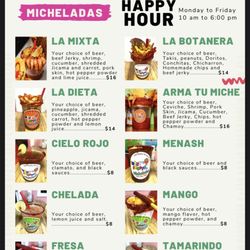 Kome y Toma - Drink Menu