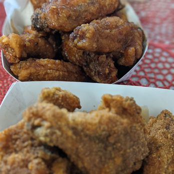 Wing Ferno - Louisiana rub and sweet Thai both BOMB! - Chicken Wings Near Me - Gardena, California Wing Ferno - Louisiana rub and sweet Thai both BOMB! - Chicken Wings Near Me - Gardena, California