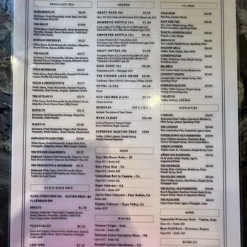 Pi Social - Menu - Pizza Near Me - Midland, Texas