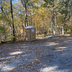 Ball's Bluff Battlefield Regional Park - The porta potty