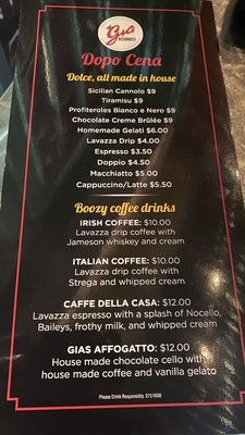 Menu photo 7 Cafe Gia Ristorante Baltimore, MD