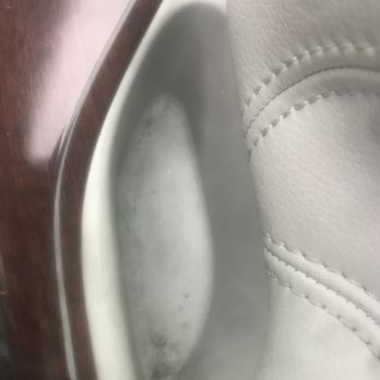 Grampus Auto Detailer - Car door after detailing the previous day. - Auto Detailing Near Me