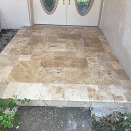 Travertine natural random pattern Travertine natural random pattern
