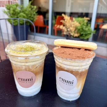Emmi Bakery & Cafe - Tiramisu and pistachio iced latte - Cafes Near Me - Boston, Massachusetts Emmi Bakery & Cafe - Tiramisu and pistachio iced latte - Cafes Near Me - Boston, Massachusetts