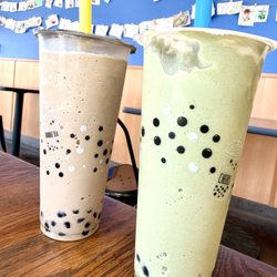 CHA 101 - Mocha cappuccino & matcha.