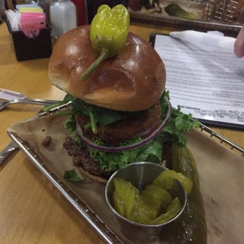 Hops Burger Bar - Bison make-your-own burger - Burgers Near Me - Greensboro, North Carolina Hops Burger Bar - Bison make-your-own burger - Burgers Near Me - Greensboro, North Carolina