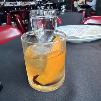 The L Station Chophouse - Old fashioned with Buffalo Trace - Steakhouses Near Me - Chicago, Illinois The L Station Chophouse - Old fashioned with Buffalo Trace - Steakhouses Near Me - Chicago, Illinois