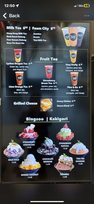 Menu photo 4 Bru Tea Cafe Elk Grove, CA