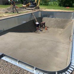Puddle Pool Services - Grouting for liner