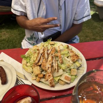 Red Hut Cafe Nevada - Ceasar's chicken salad - American Near Me - Stateline, Nevada Red Hut Cafe Nevada - Ceasar's chicken salad - American Near Me - Stateline, Nevada