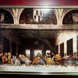 Gambino's - Last supper picture on the way to the restrooms!