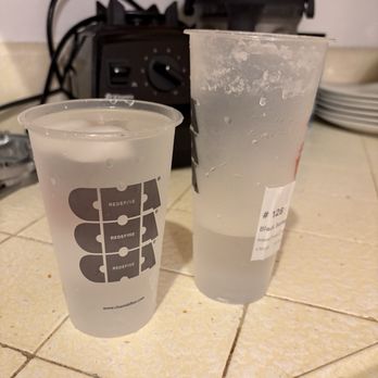 Cha Redefine - Large size next to regular(after pouring large onto regular) - Tea Rooms Near Me - Rowland Heights , California Cha Redefine - Large size next to regular(after pouring large onto regular) - Tea Rooms Near Me - Rowland Heights , California