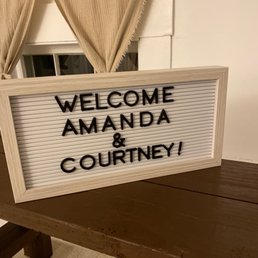 cute welcome sign! cute welcome sign!