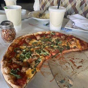 Crust Pizzeria - Karla + sausage - Pizza Near Me - Carlsbad, California Crust Pizzeria - Karla + sausage - Pizza Near Me - Carlsbad, California