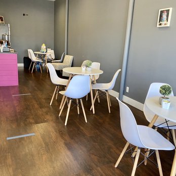 Buono Bakery - Seating (there is one table outdoors as well) - Bakeries Near Me - Sandy, Utah