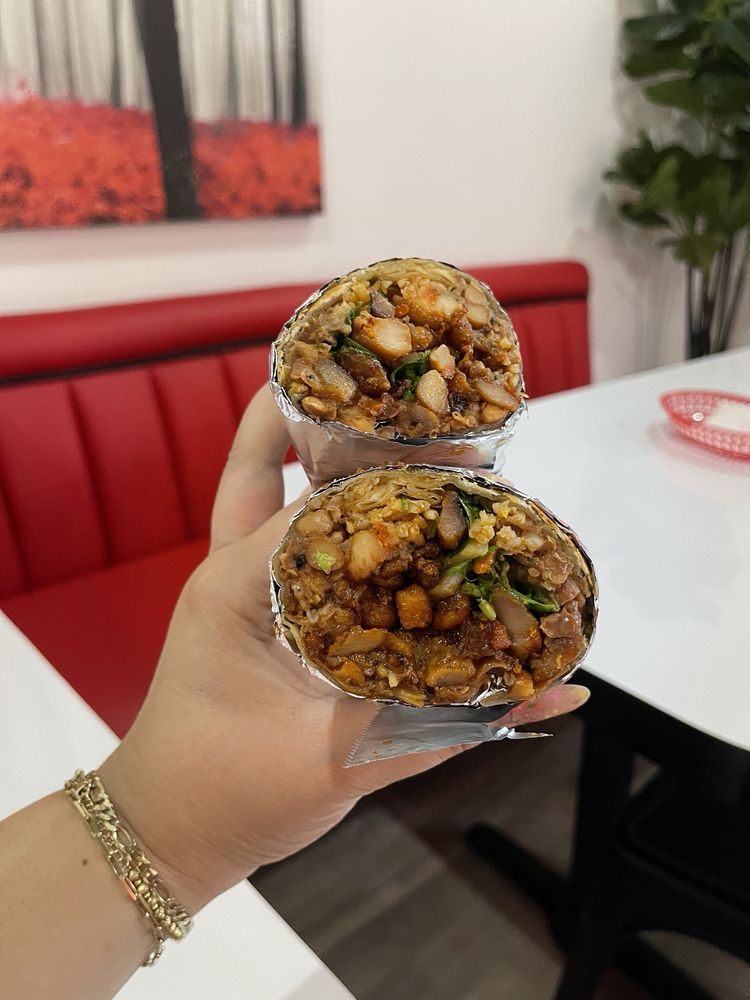 Food from Los Tacos Lokos