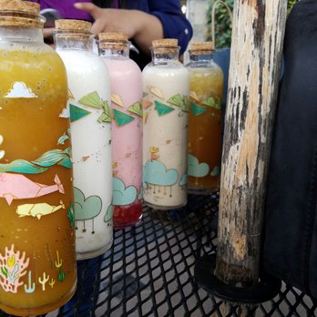 Roasting Water - Army of bottles. - Bubble Tea Near Me - Long Beach, California