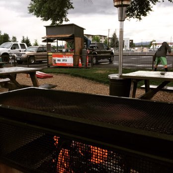 The Phat Saddle - a bbq with a fire in it - Food Stands Near Me - Redmond, Oregon The Phat Saddle - a bbq with a fire in it - Food Stands Near Me - Redmond, Oregon