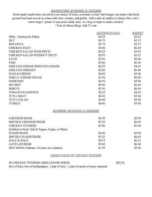 Menu photo 4 27 West Family Restaurant Vale, NC Menu photo 4 27 West Family Restaurant Vale, NC