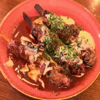 Firefly Tapas Kitchen + Bar - Steak & Mushroom Skewers - Tapas/Small Plates Near Me - Las Vegas, Nevada Firefly Tapas Kitchen + Bar - Steak & Mushroom Skewers - Tapas/Small Plates Near Me - Las Vegas, Nevada