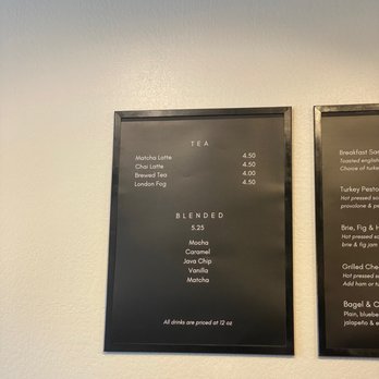 Roamer Coffee House - Tea menu - Coffee & Tea Near Me - Reno, Nevada