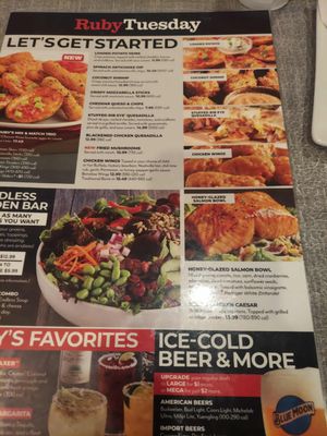 Menu photo 4 Ruby Tuesday Ft Myers, FL Menu photo 4 Ruby Tuesday Ft Myers, FL