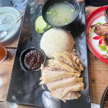 Khao Nom - Steamed chicken with rice... Very staple dish... - Desserts Near Me - Elmhurst, New York Khao Nom - Steamed chicken with rice... Very staple dish... - Desserts Near Me - Elmhurst, New York
