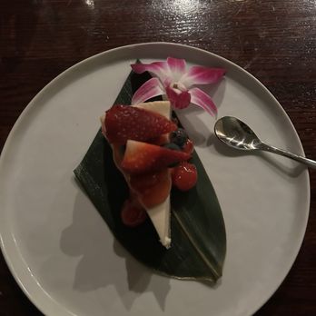 Franchia Vegan Cafe - Berry cheesecake (vegan of course) - Korean Near Me - New York, New York Franchia Vegan Cafe - Berry cheesecake (vegan of course) - Korean Near Me - New York, New York
