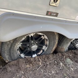 Excel Towing - Buried pretty deep when we called.