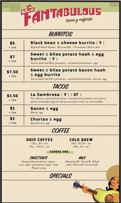 Menu photo 2 La Fantabulous Austin, TX