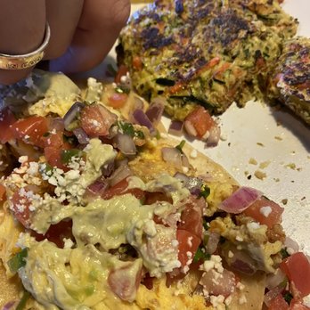 Two Chicks - Tacos with the 2 Veggie Fritters - Breakfast & Brunch Near Me - Reno, Nevada Two Chicks - Tacos with the 2 Veggie Fritters - Breakfast & Brunch Near Me - Reno, Nevada