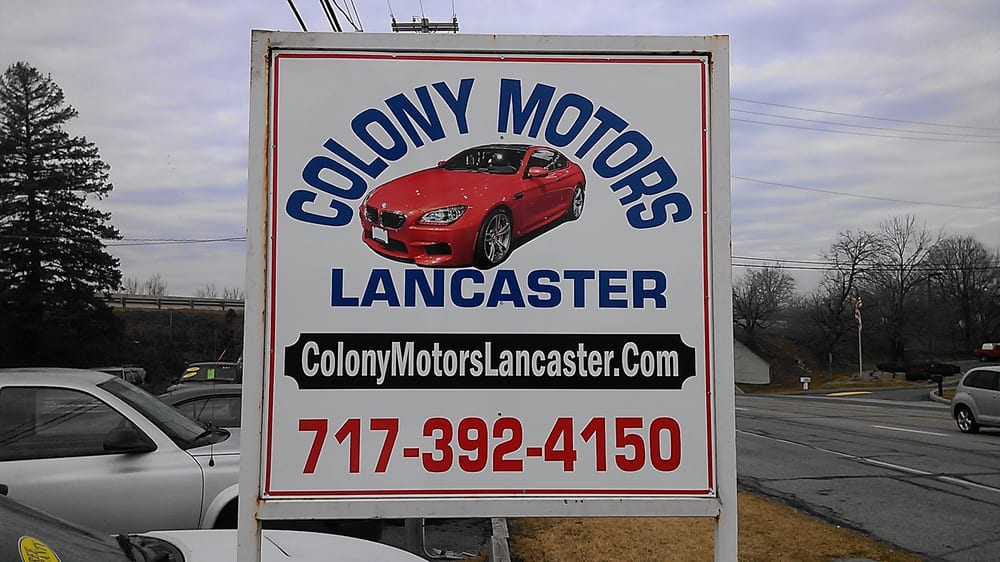 COLONY MOTORS LANCASTER 2050 Lincoln Hwy E, Lancaster, Pennsylvania