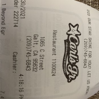 Carl's Jr - Burgers Near Me - Galt, California