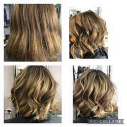 Ciao Bella Hair Salon - Balayage and hair cut done by Nadia