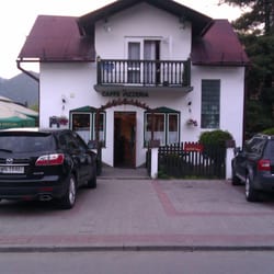 Caffe Pizzeria Toscana - Lokal od strony ulicy Skotnickiej.