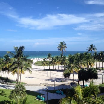 Leslie Hotel - Rooftop view from pool deck - Hotels Near Me - Miami Beach, Florida