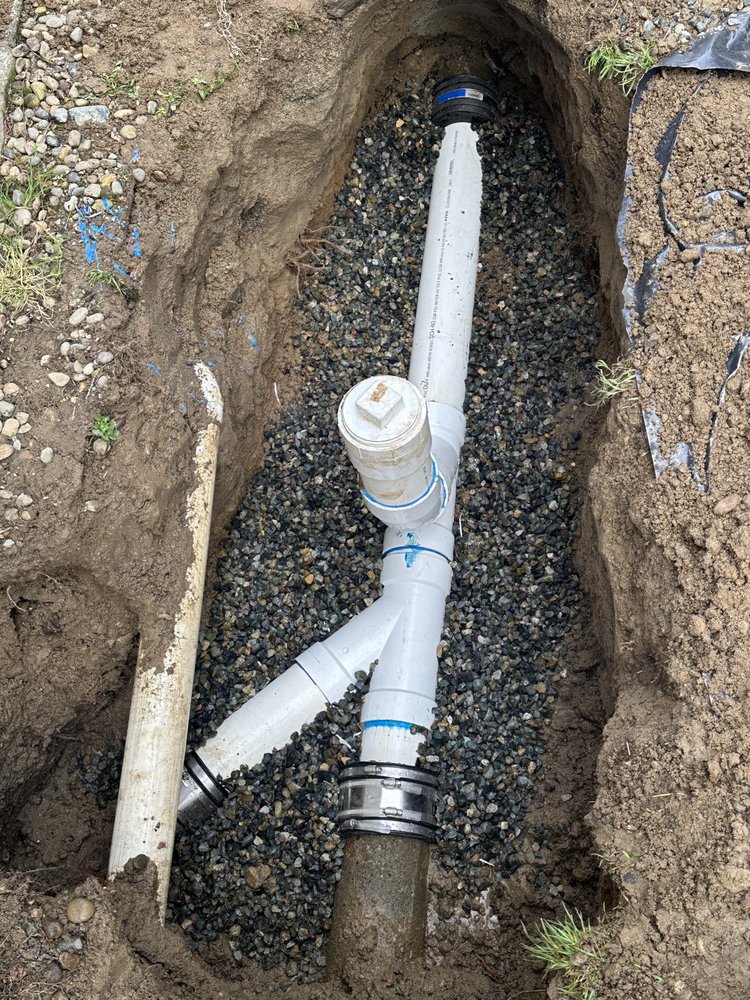Slide of Pipers Drain Repair