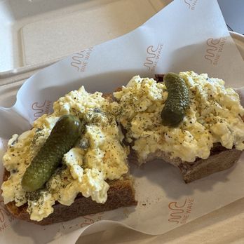 Sine Wave Cafe - Egg Salad Toast - Coffee & Tea Near Me - San Diego, California