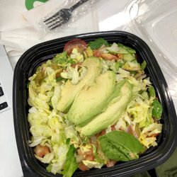 Subway - Vegetarian salad!
