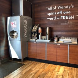 Wendy's - The floors are soooo greasy and slippery??? Gross.