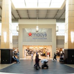 Fashion Fair Mall - Shoppers cross center court outside Macy's Men's Backstage at Fashion Fair.