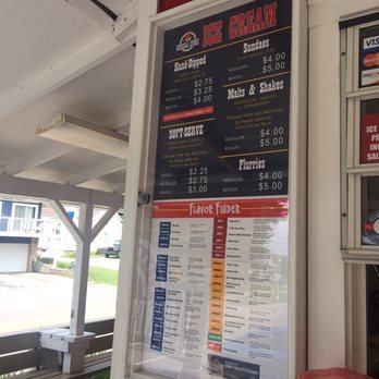 Ottawa Beach General Store - Menu - Ice Cream & Frozen Yogurt Near Me - Holland, Michigan