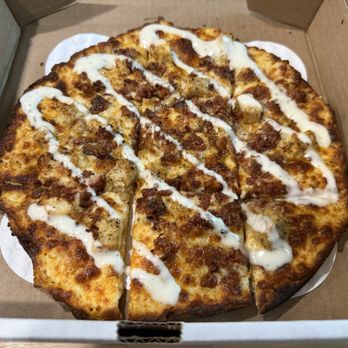 Fatso's Famous Pizza - 9" Hot Mother Clucker - Pizza Near Me - Effingham, Illinois Fatso's Famous Pizza - 9" Hot Mother Clucker - Pizza Near Me - Effingham, Illinois