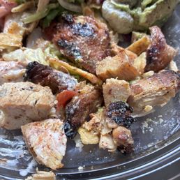 El Pollo Loco's petrified chicken Caesar salad El Pollo Loco's petrified chicken Caesar salad
