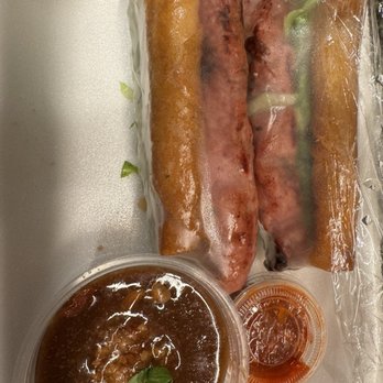 Gigo's Cafe & Deli - 18. Charbroiled Meatballs, Shrimp and Veggie Roll - Coffee & Tea Near Me - Los Angeles, California Gigo's Cafe & Deli - 18. Charbroiled Meatballs, Shrimp and Veggie Roll - Coffee & Tea Near Me - Los Angeles, California