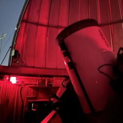 Richard D Schwartz Observatory - The telescope in the observatory